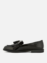 Wide Fit Patent Loafers