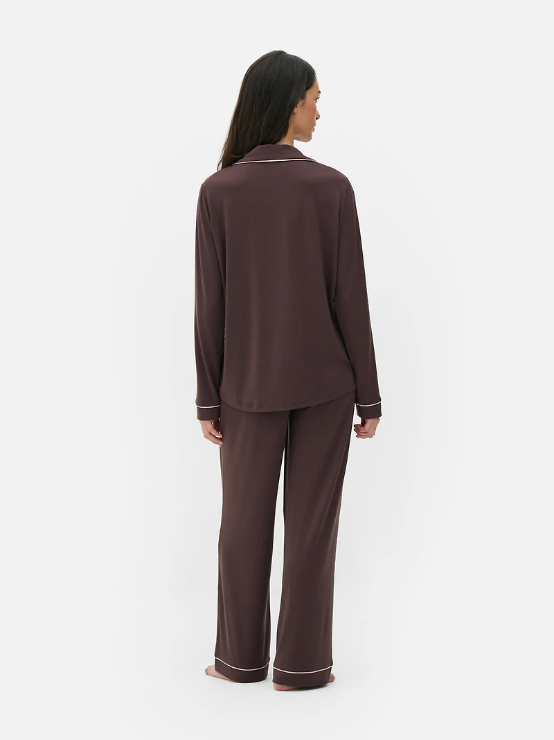 Jersey Boyfriend Pajama Set