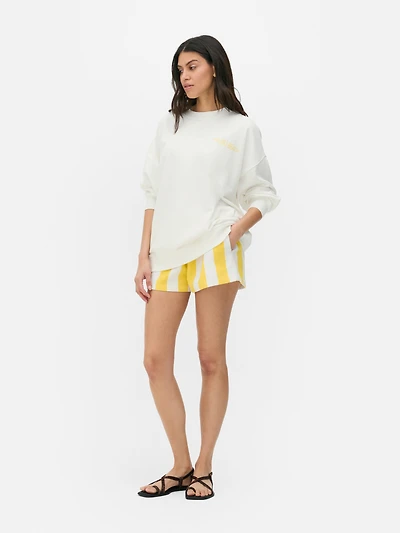 Oversized Graphic Sweatshirt