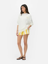 Oversized Graphic Sweatshirt