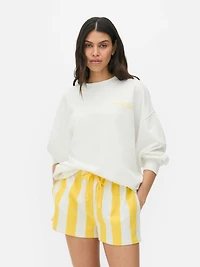 Oversized Graphic Sweatshirt