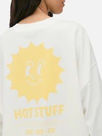 Oversized Graphic Sweatshirt