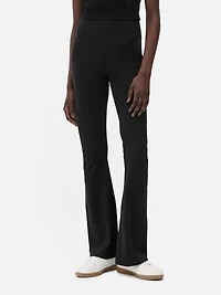 High Waist Flared Leggings