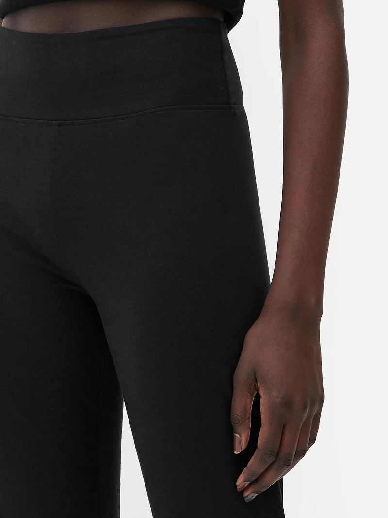 High Waist Flared Leggings