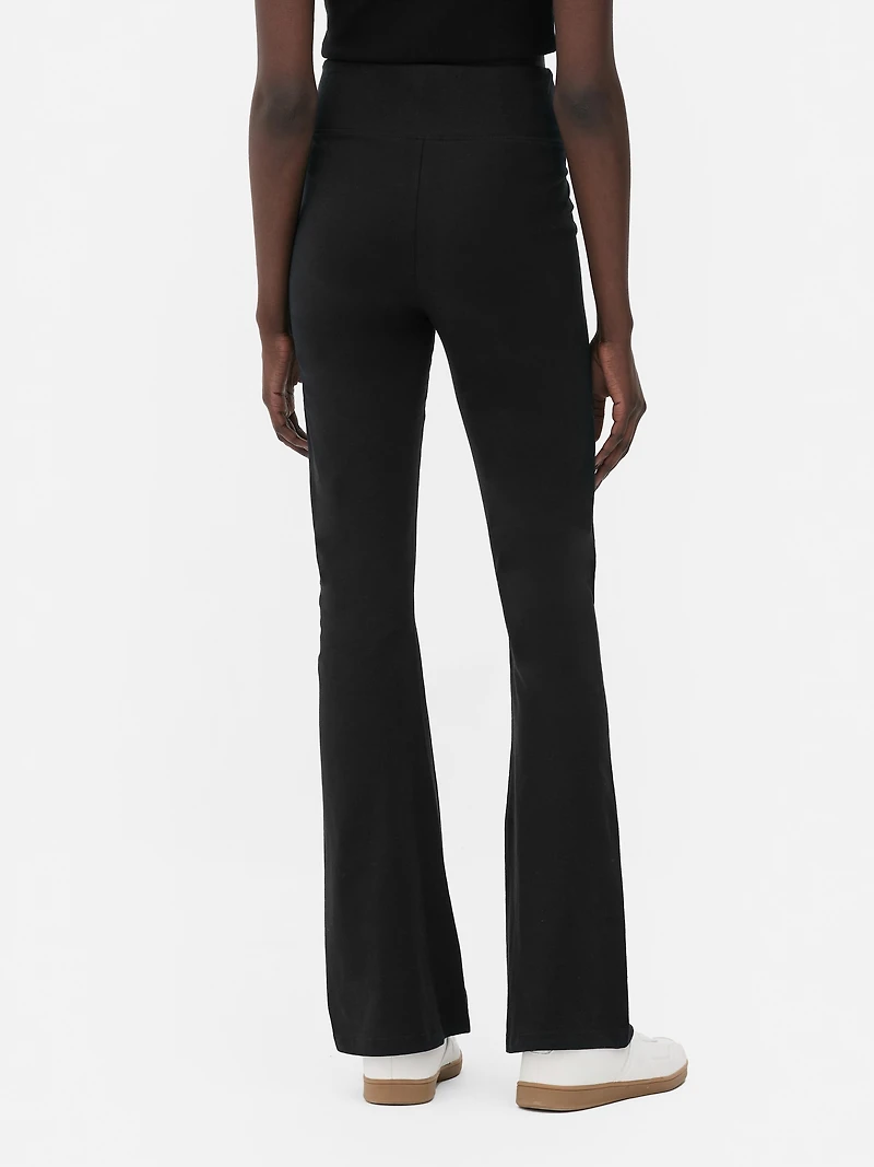 High Waist Flared Leggings