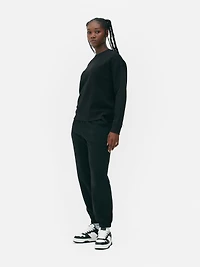 Cuffed Leg Drawstring Joggers