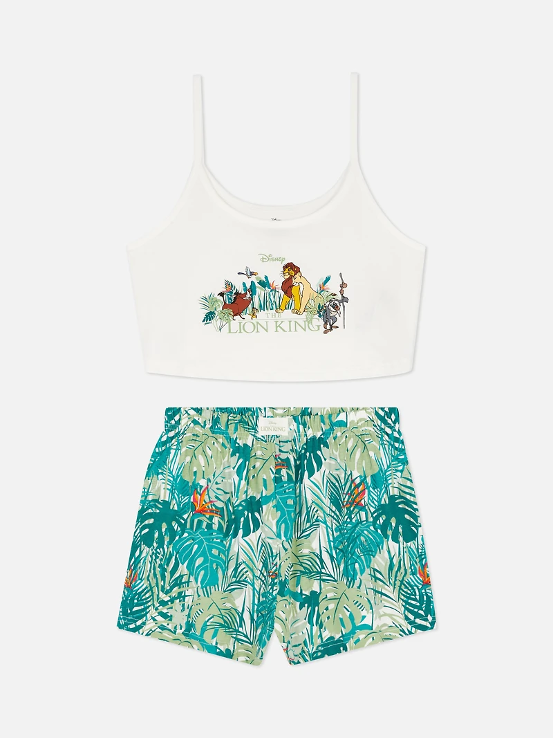 Disney’s The Lion King 30th Anniversary Cropped Cami Pajamas