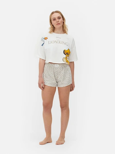 Disney’s The Lion King Cropped T-Shirt Pajamas