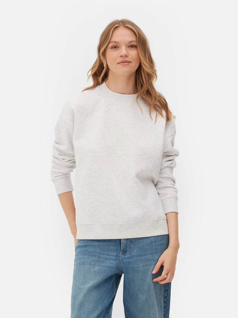 Women's Gray Heather Classic Sweatshirt