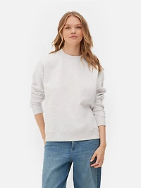 Women's Gray Heather Classic Sweatshirt