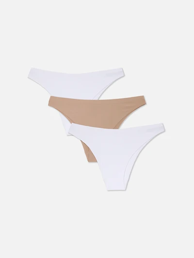 3-Pack Invisible Brazilian Briefs