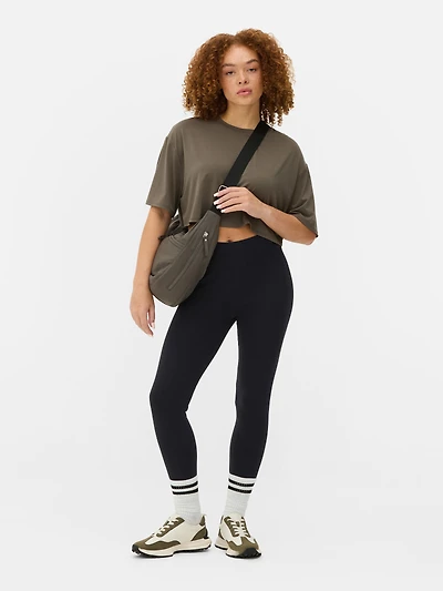 High Waist Jersey Leggings
