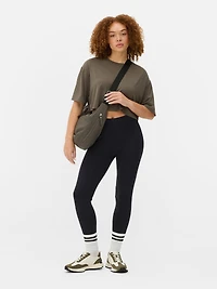 High Waist Jersey Leggings