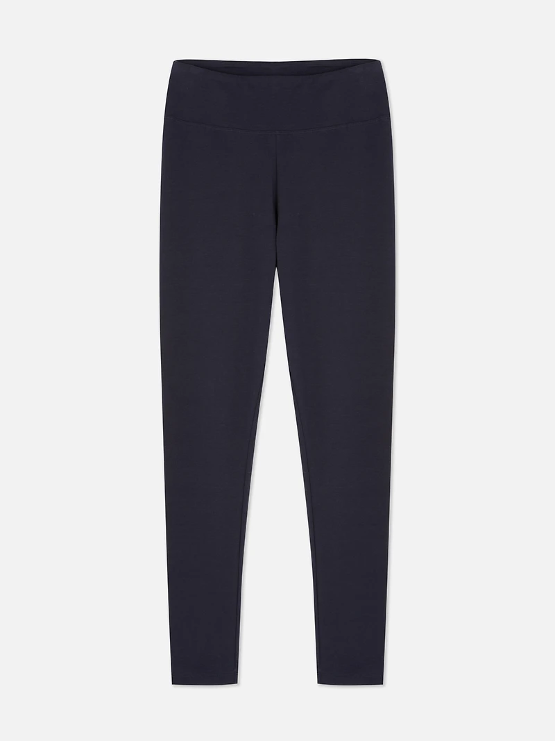 High Waist Jersey Leggings