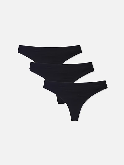 3-Pack Invisible Thongs