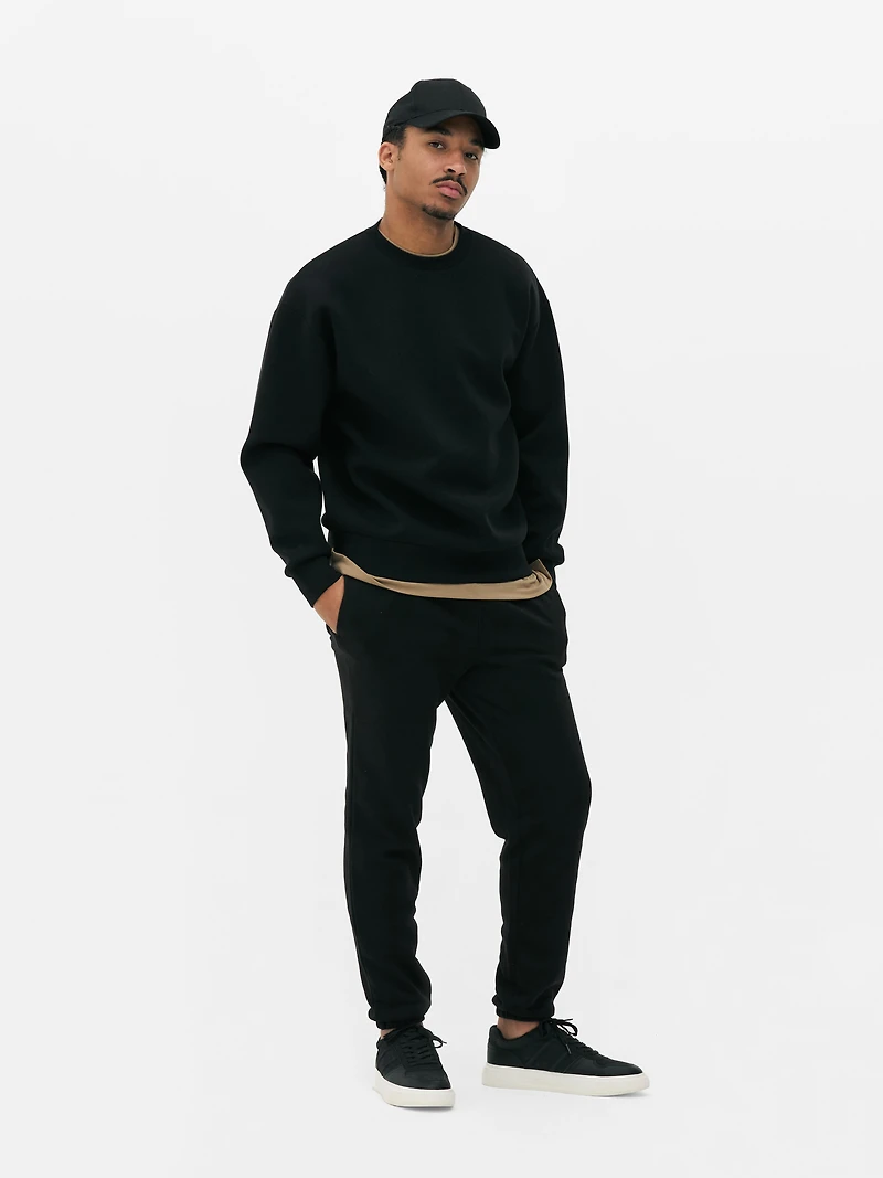 Stretch Waist Cuffed Joggers