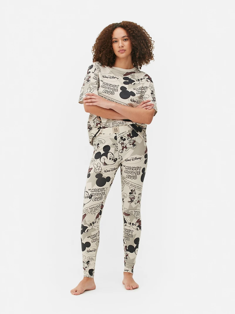 Disney’s Mickey Mouse Retro Comic Pajama Leggings
