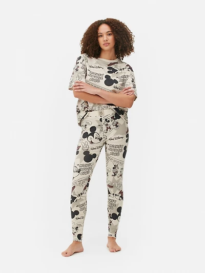 Disney’s Mickey Mouse Retro Comic Pajama Leggings