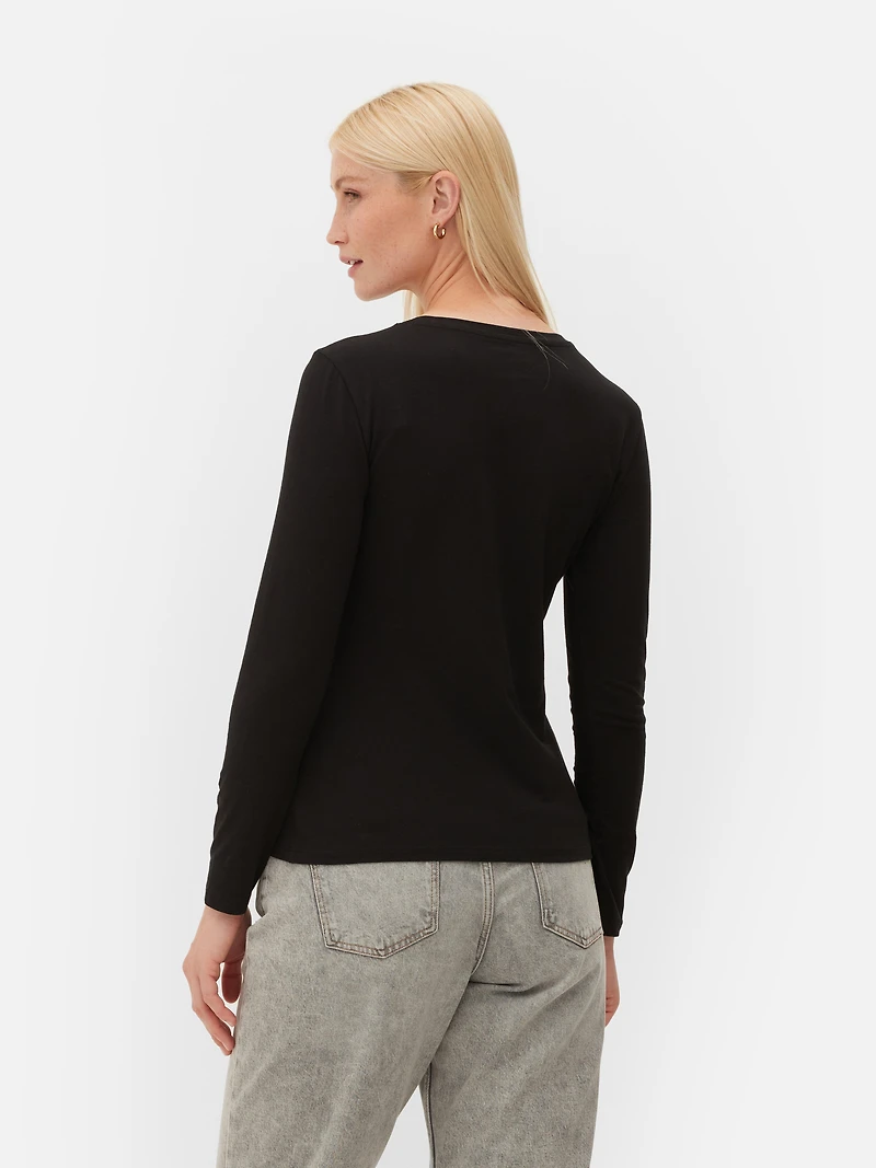 Stretch Long Sleeve T-Shirt