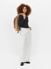 Long Sleeve Stretch Crew Neck Top