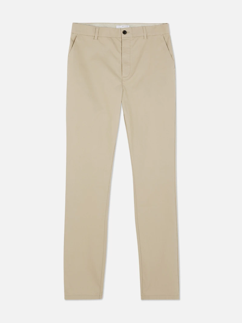 Men's Stone Slim Stretch Chinos