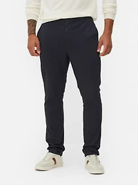 Men's Navy Slim Stretch Chinos