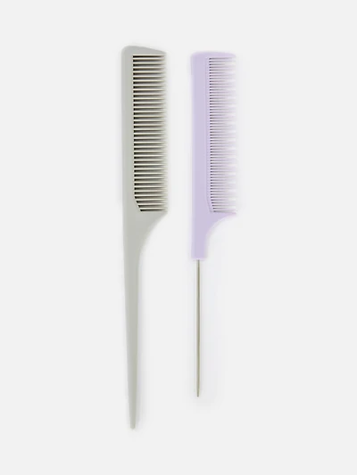 2-Pack Pin Tail Combs