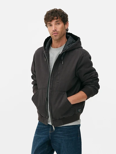 The Stronghold Canvas Hooded Jacket