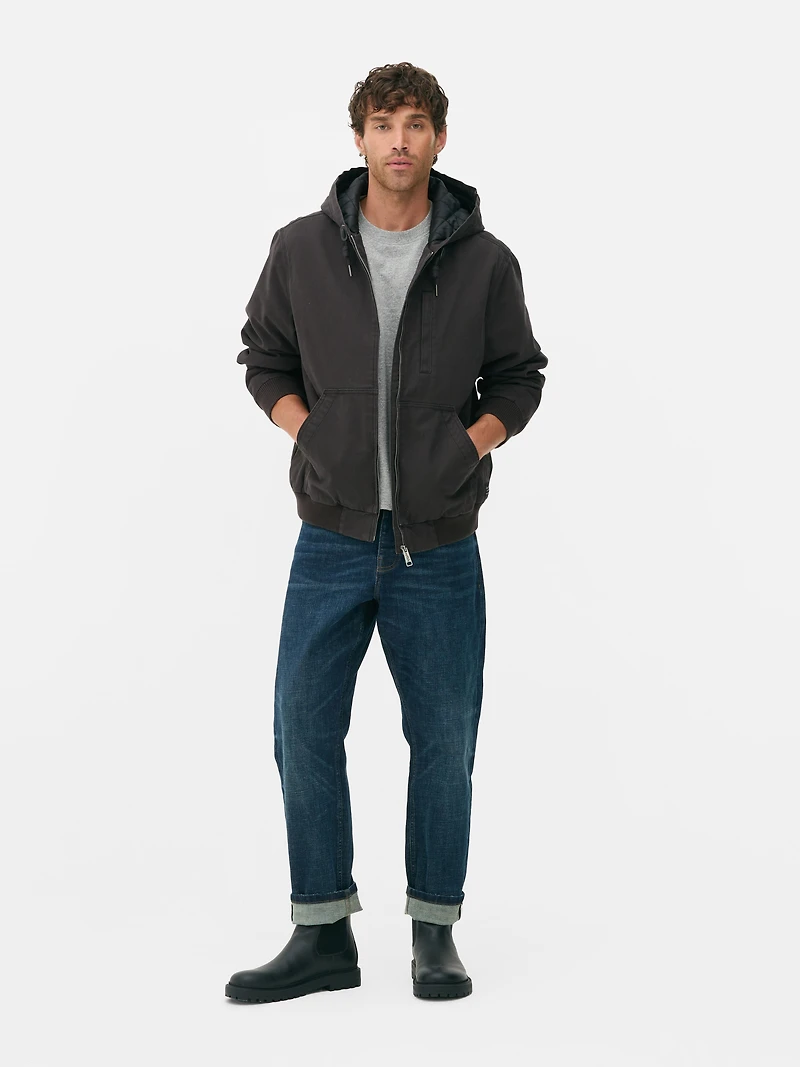 The Stronghold Canvas Hooded Jacket