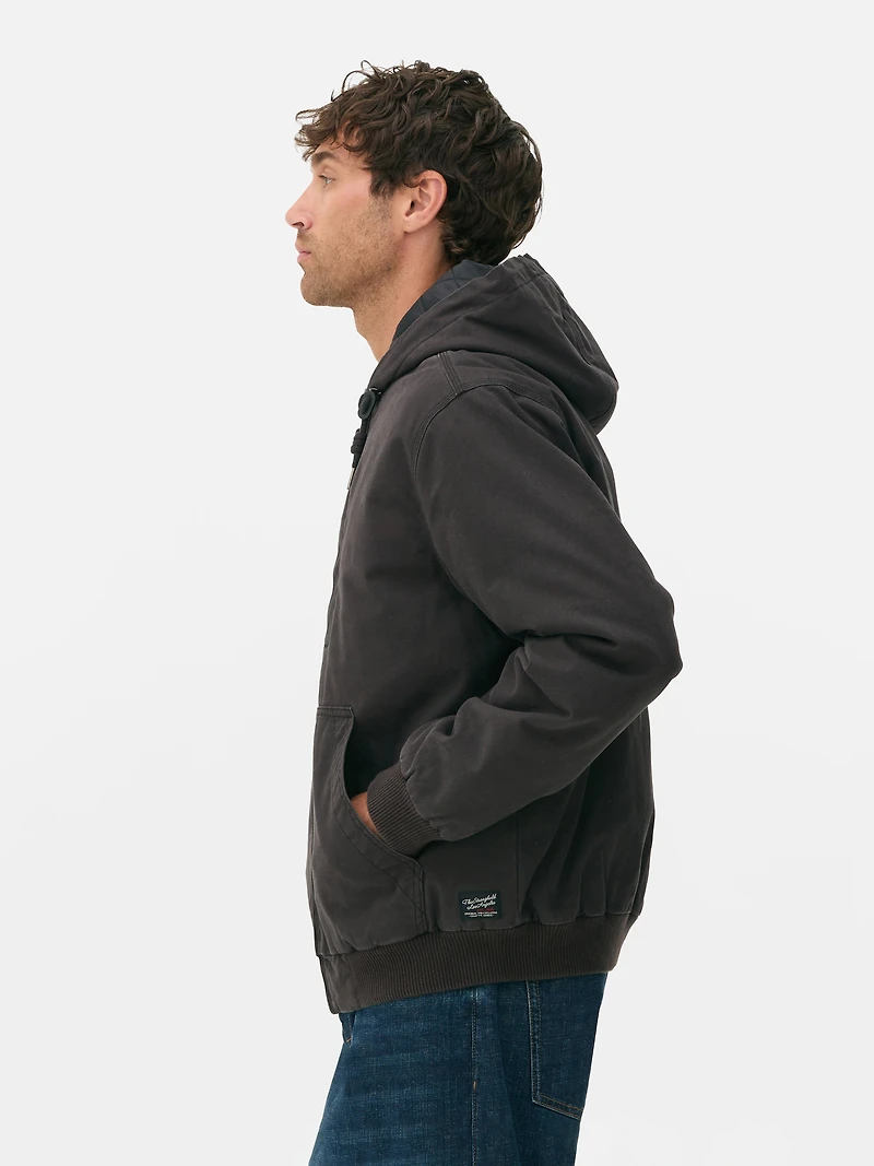 The Stronghold Canvas Hooded Jacket