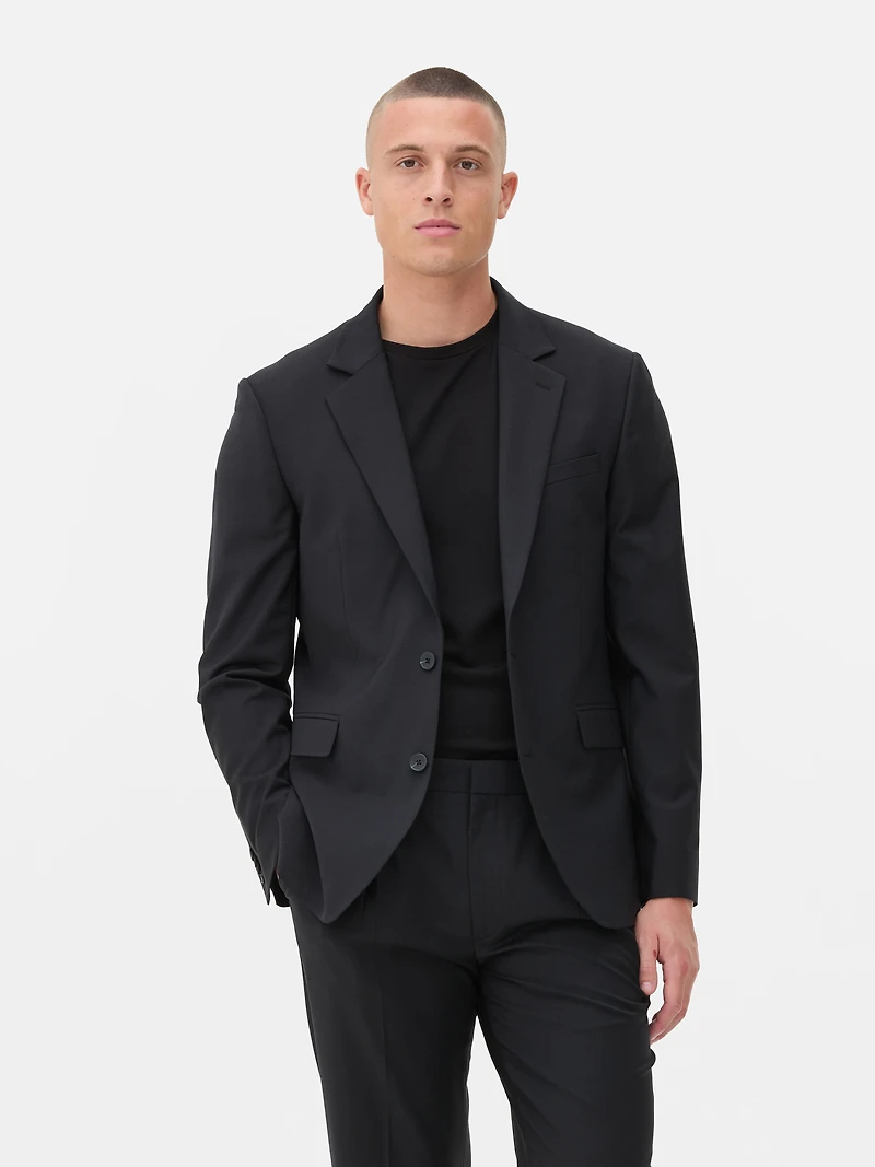 Single-Breasted Suit Jacket
