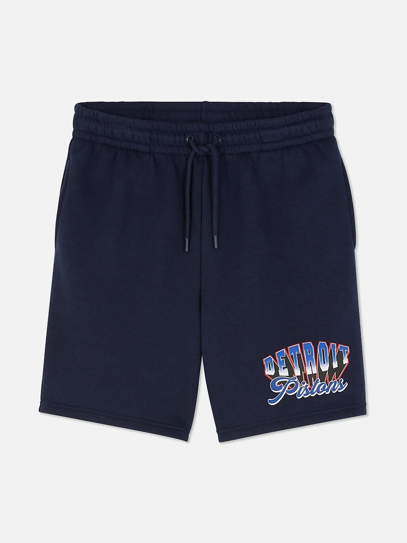 NBA Detroit Pistons Graphic Shorts