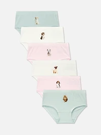 6-Pack Animal Graphic Briefs