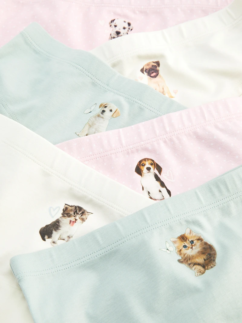 6-Pack Animal Graphic Briefs