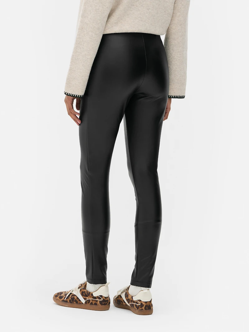 Faux Leather Leggings