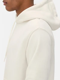 Men's Ivory Drawstring Hoodie