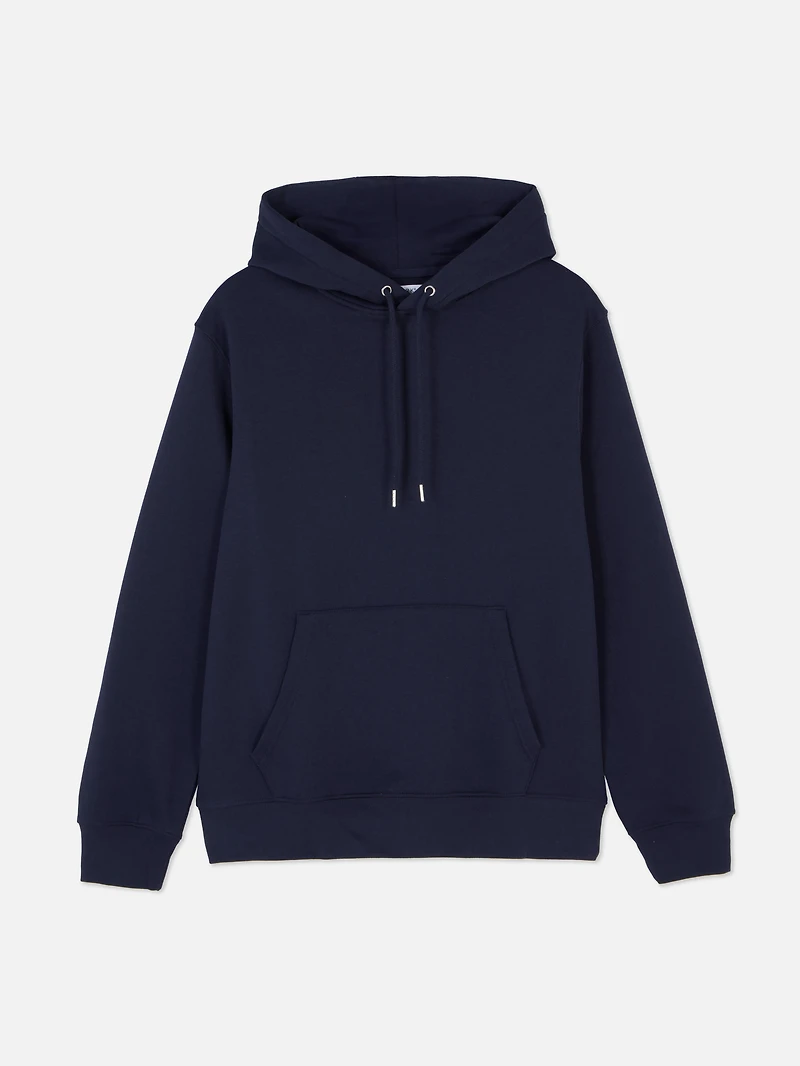 Cotton-Blend Pullover Hoodie