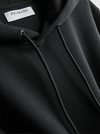 Cotton-Blend Pullover Hoodie