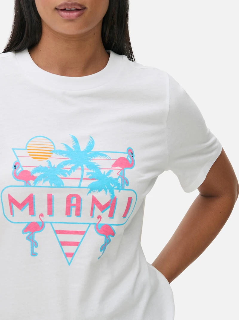 Miami Graphic T-Shirt