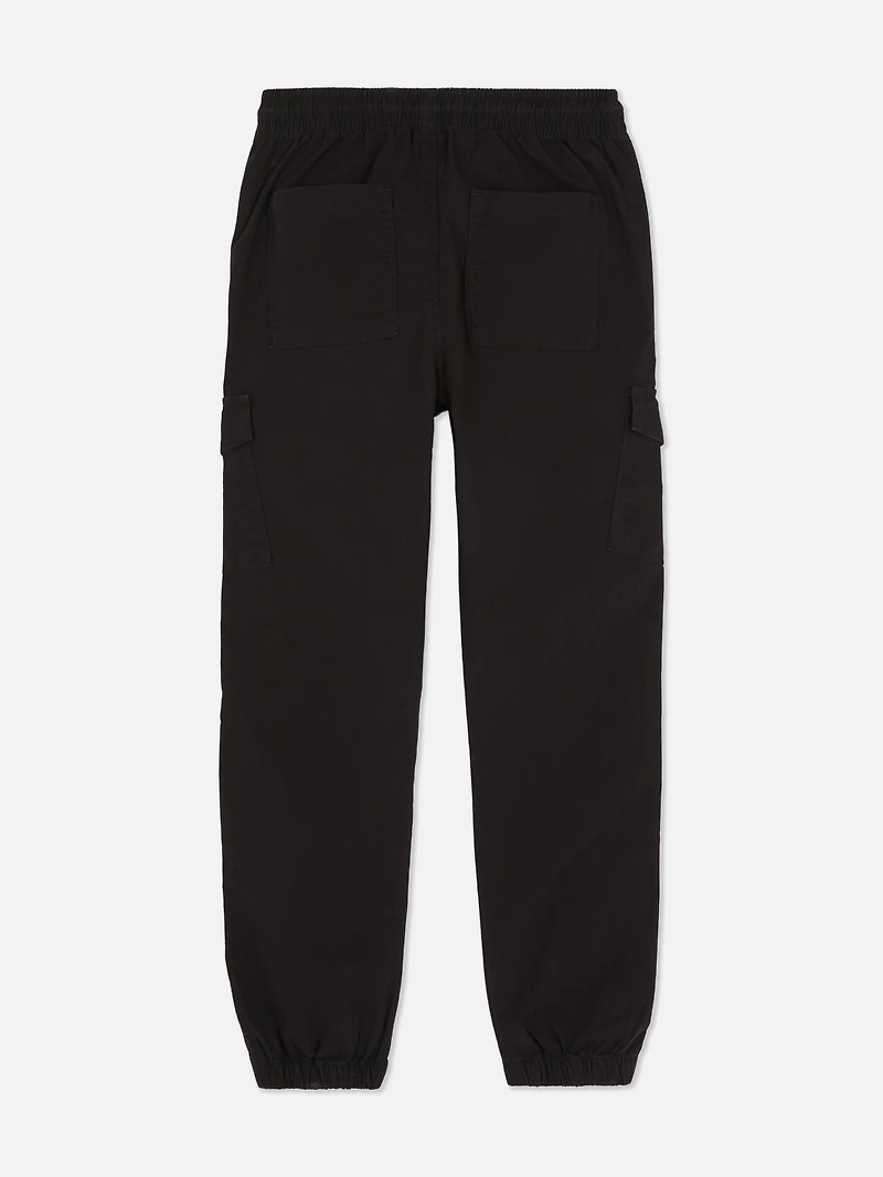 Cotton Rich Cargo Pants
