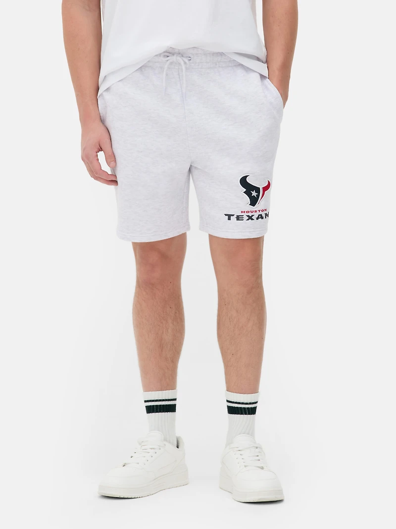 Men's Gray Heather NFL Houston Texans Jersey Shorts