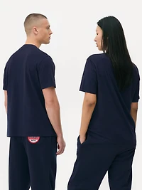 Women's Navy NFL New England Patriots Graphic T-Shirt