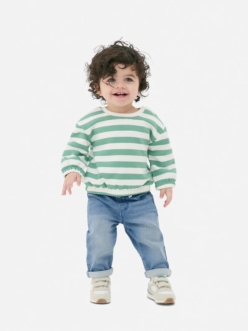 Tie Waist Jogger Jeans