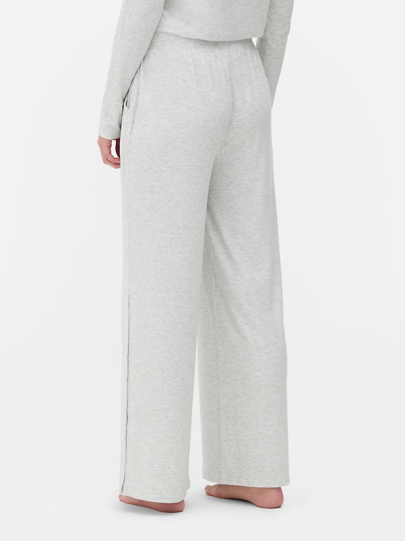 Adaptive Ribbed Pajama Pants
