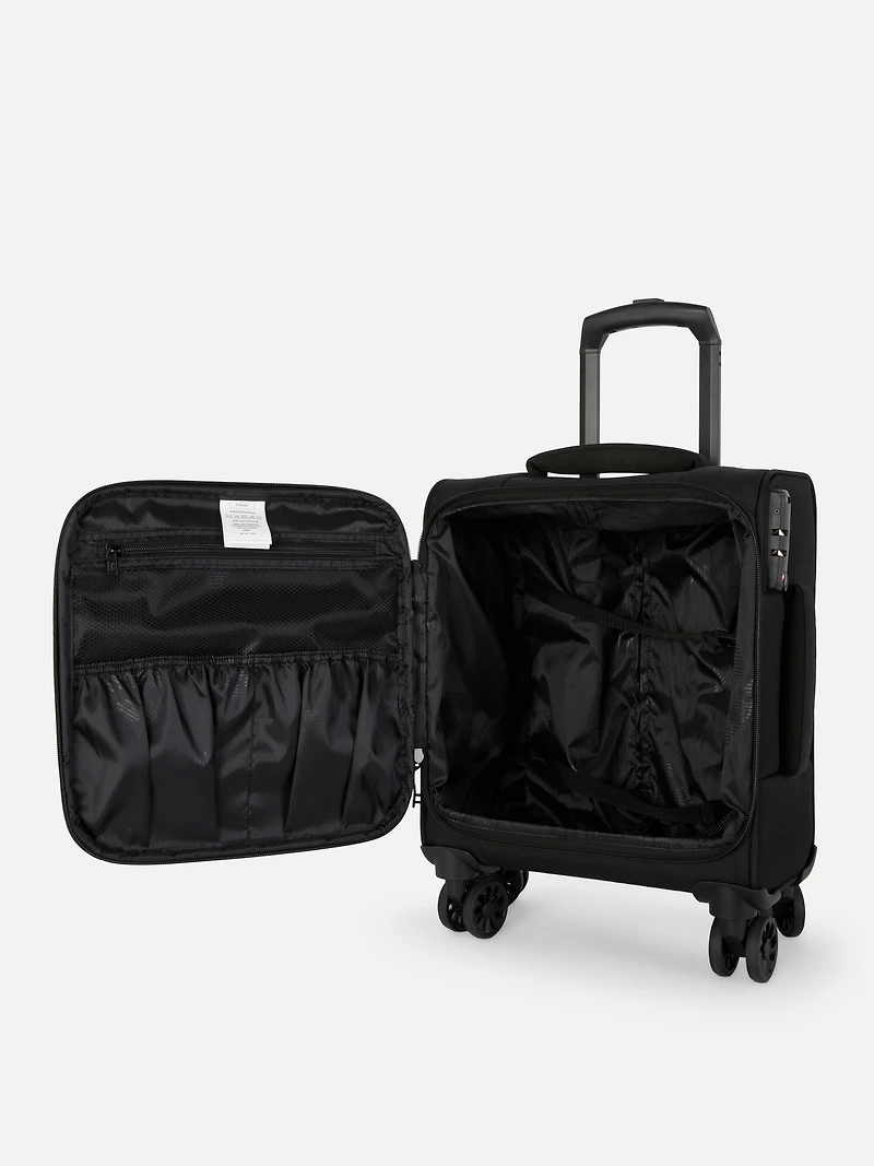 8-Wheel Soft Shell Suitcase
