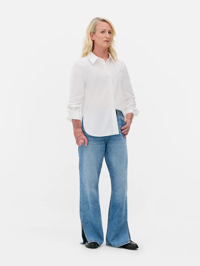 Adaptive Poplin Shirt
