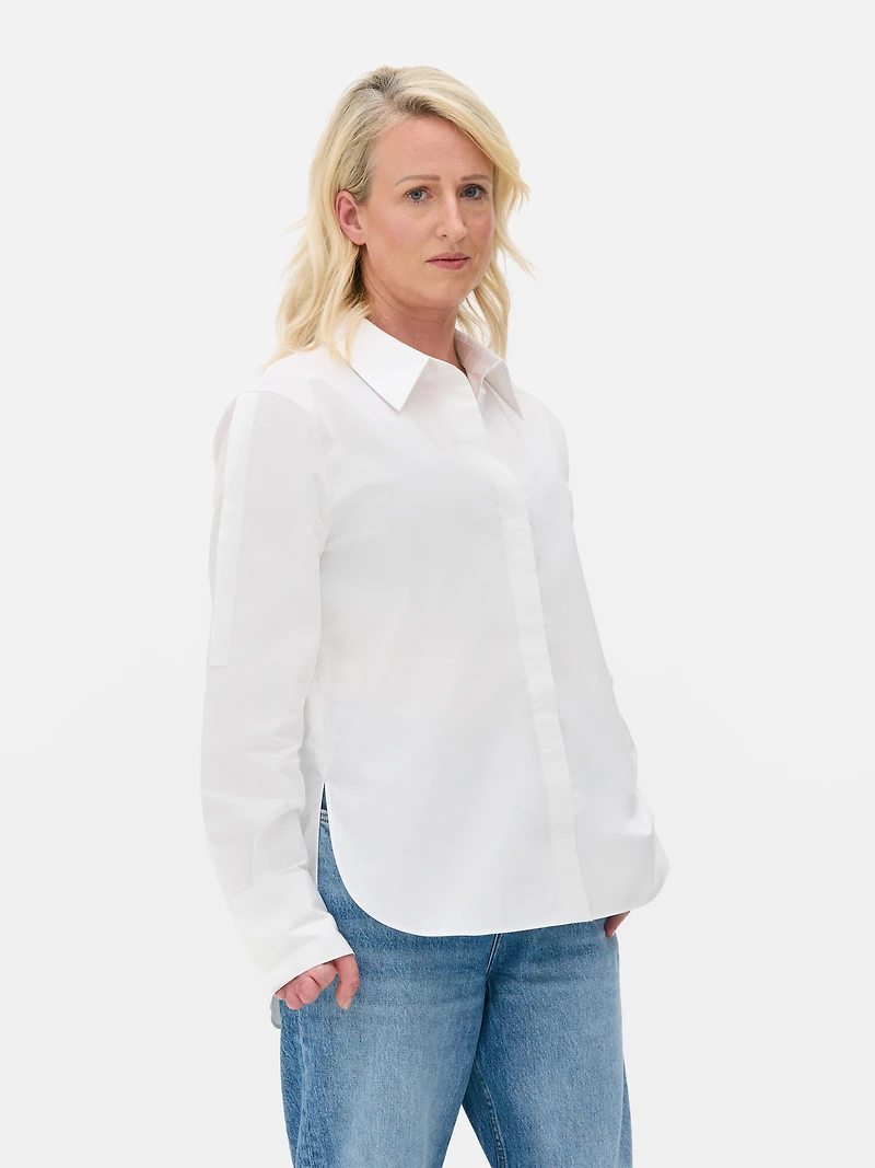 Adaptive Poplin Shirt
