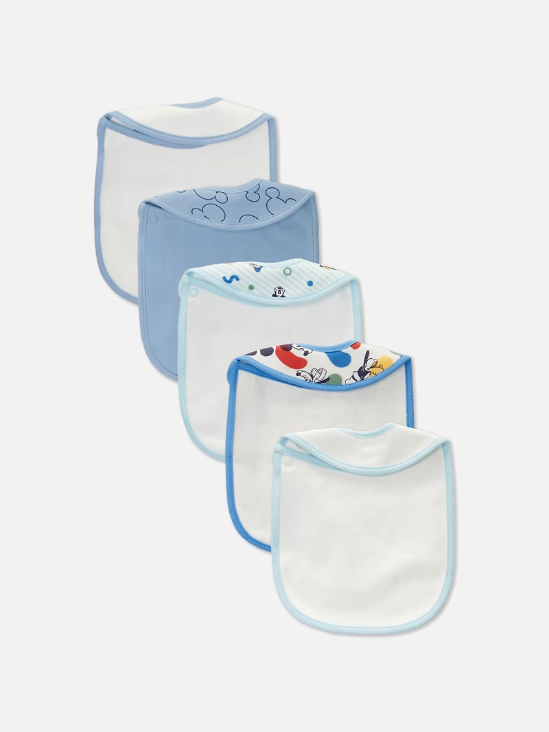 5-Pack Disney's Mickey Mouse Bibs