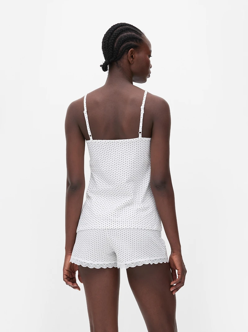 Printed Cami Pajama Set