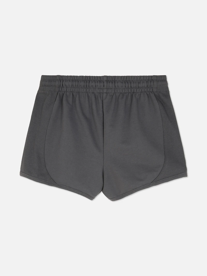Paneled Running Shorts